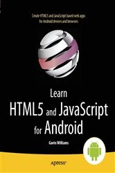 Book cover of Learn HTML5 and JavaScript for Android by Gavin Williams