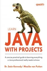Book cover of Learn Java with Projects by Dr. Seán Kennedy