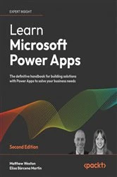 Book cover of Learn Microsoft Power Apps by Matthew Weston