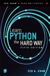 Book cover of Learn Python the Hard Way (5th ed.) by Zed A. Shaw