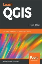 Book cover of Learn QGIS (4th ed.) by Andrew Cutts