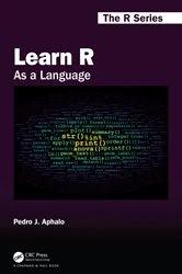 Book cover of Learn R by Pedro J. Aphalo