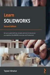 Book cover of Learn SOLIDWORKS by Tayseer Almattar