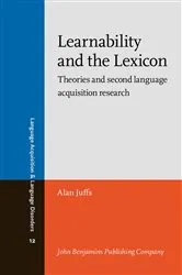 Book cover of Learnability and the Lexicon by Alan Juffs