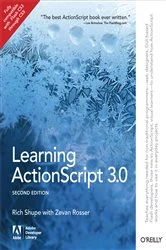 Book cover of Learning ActionScript 3.0 (2nd ed.) by Rich Shupe
