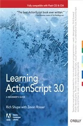 Book cover of Learning ActionScript 3.0 by Rich Shupe