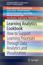Book cover of Learning Analytics Cookbook by Roope Jaakonmäki