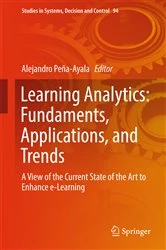 Book cover of Learning Analytics: Fundaments, Applications, and Trends by Alejandro Peña-Ayala