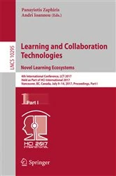 Book cover of Learning and Collaboration Technologies. Novel Learning Ecosystems by Panayiotis Zaphiris