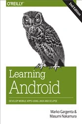 Book cover of Learning Android (2nd ed.) by Marko Gargenta