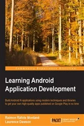 Book cover of Learning Android Application Development by Raimon Rafols Montane