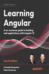 Book cover of Learning Angular by Aristeidis Bampakos