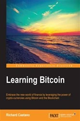 Book cover of Learning Bitcoin by Richard Caetano