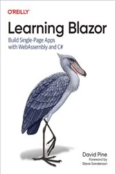 Book cover of Learning Blazor by David Pine