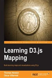Book cover of Learning D3.js Mapping by Thomas Newton