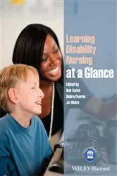 Book cover of Learning Disability Nursing at a Glance by Bob Gates