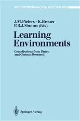Book cover of Learning Environments by Jules M. Pieters