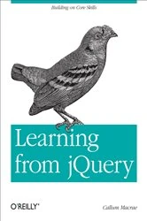 Book cover of Learning from jQuery by Callum Macrae
