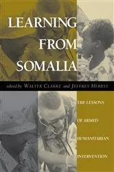 Book cover of Learning From Somalia by Unknown