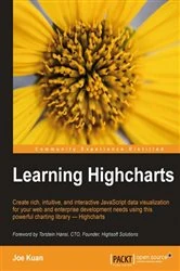 Book cover of Learning Highcharts by Joseph Kuan