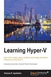 Book cover of Learning Hyper-V by Vinícius R. Apolinário
