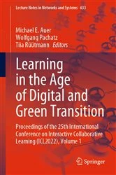 Book cover of Learning in the Age of Digital and Green Transition by Michael E. Auer