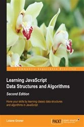 Book cover of Learning JavaScript Data Structures and Algorithms (2nd ed.) by Loiane Groner