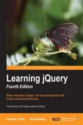 Book cover of Learning jQuery by Jonathan Chaffer