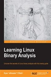 Book cover of Learning Linux Binary Analysis by Ryan 