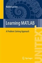 Book cover of Learning MATLAB by Walter Gander