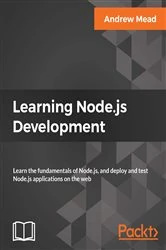 Book cover of Learning Node.js Development by Andrew Mead