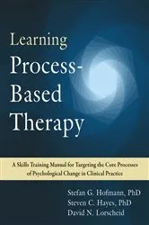 Book cover of Learning Process-Based Therapy by Stefan G. Hofmann