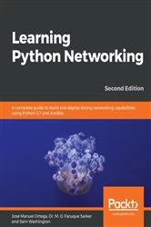 Book cover of Learning Python Networking (2nd ed.) by Jose Manuel Ortega