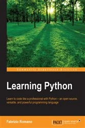 Book cover of Learning Python by Fabrizio Romano