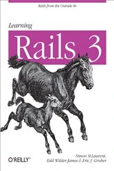 Book cover of Learning Rails 3 by Simon St. Laurent