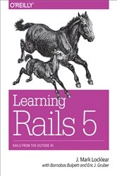 Book cover of Learning Rails 5 by J. Mark Locklear