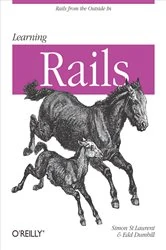 Book cover of Learning Rails by Simon St. Laurent