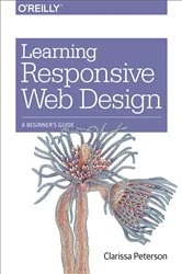 Book cover of Learning Responsive Web Design by Clarissa Peterson