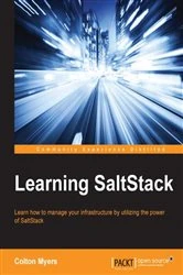 Book cover of Learning SaltStack by Colton Myers