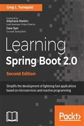Book cover of Learning Spring Boot 2.0 (2nd ed.) by Greg L. Turnquist