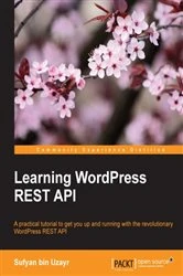 Book cover of Learning WordPress REST API by Sufyan bin Uzayr