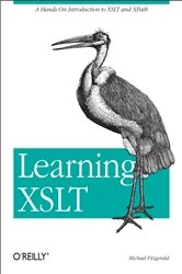 Book cover of Learning XSLT by Michael Fitzgerald
