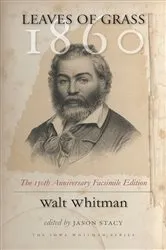 Book cover of Leaves of Grass, 1860 by Walt Whitman
