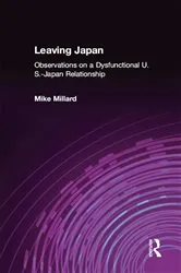 Book cover of Leaving Japan by Mike Millard
