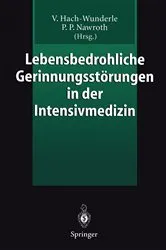 Book cover of Lebensbedrohliche Gerinnungsstörungen in der Intensivmedizin by Viola Hach-Wunderle