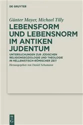 Book cover of Lebensform und Lebensnorm im Antiken Judentum by Günter Mayer