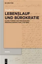 Book cover of Lebenslauf und Bürokratie by Stephan Strunz