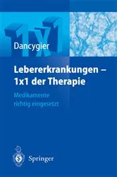 Book cover of Lebererkrankungen 1×1 der Therapie by H. Dancygier