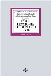 Book cover of Lecciones de Derecho Civil (3rd ed.) by José Manuel Ruiz-Rico Ruiz