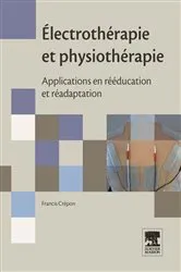 Book cover of Électrothérapie et physiothérapie by Francis Crépon